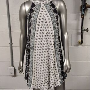 Floral Print Sleeveless Dress